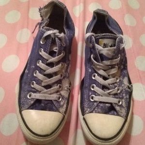 Converse All Star Jean canvas shoes size 8 women